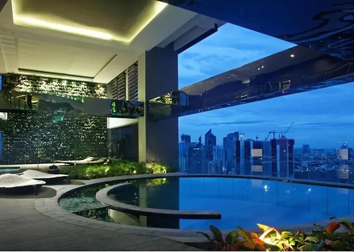 2-story Penthouse With 5 Balconies Manila