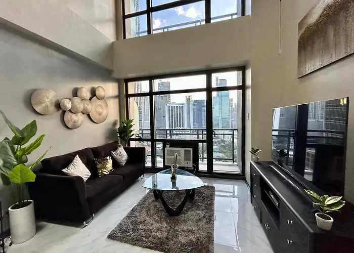 2-story Penthouse With 5 Balconies Manila